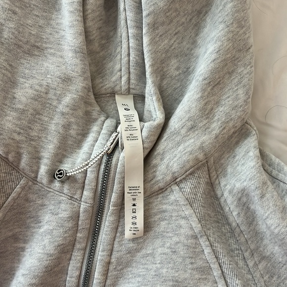 Lulu Lemon Scuba Oversized Half-Zip Hoodie Size M/L - Picture 4 of 6